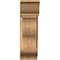 Ekena Millwork Funston Traditional Rough Sawn Bracket w/ Offset Brace, Western Red Cedar, 8"W x 18"D x 26"H BKT0806X18X26FST01RWR - alternate 4